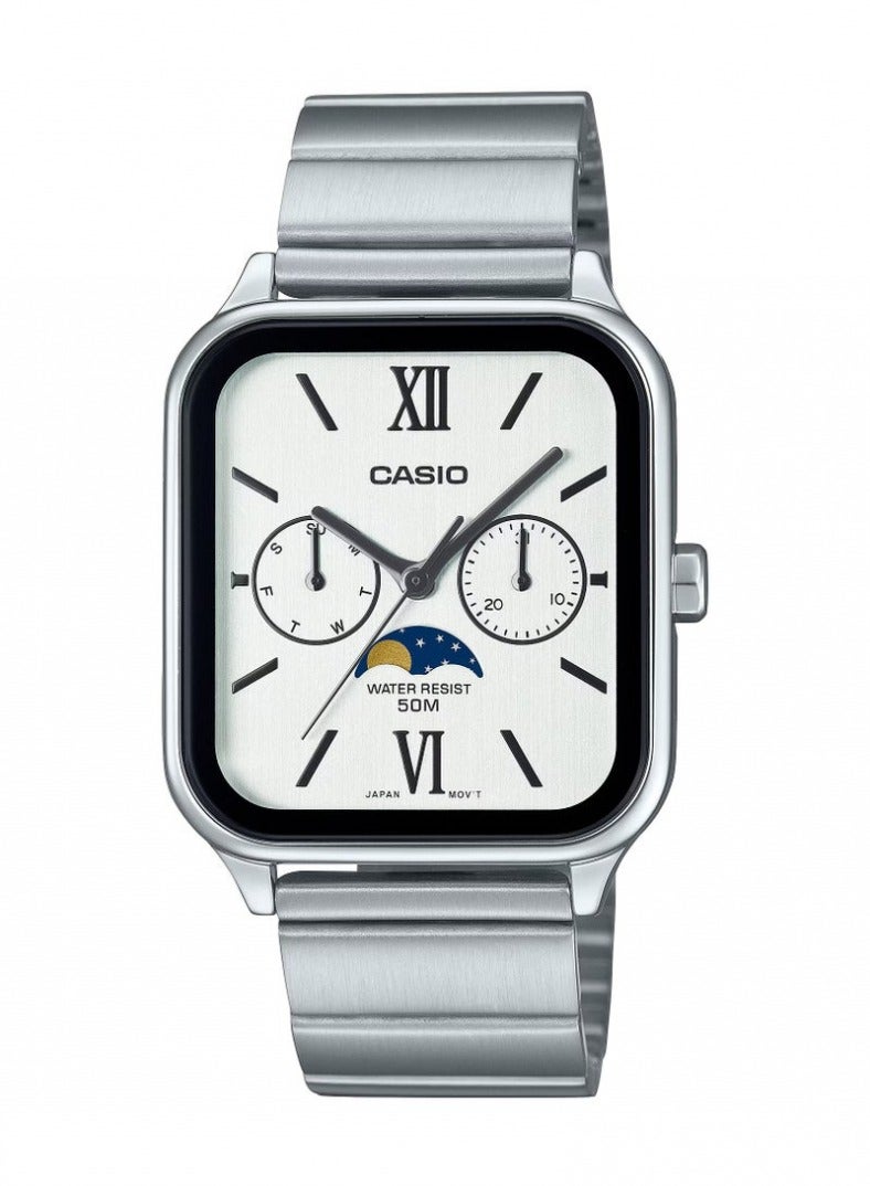 CASIO MTP-M305D-7A2V Quartz Stainless Steel Men's Watch - Image 1