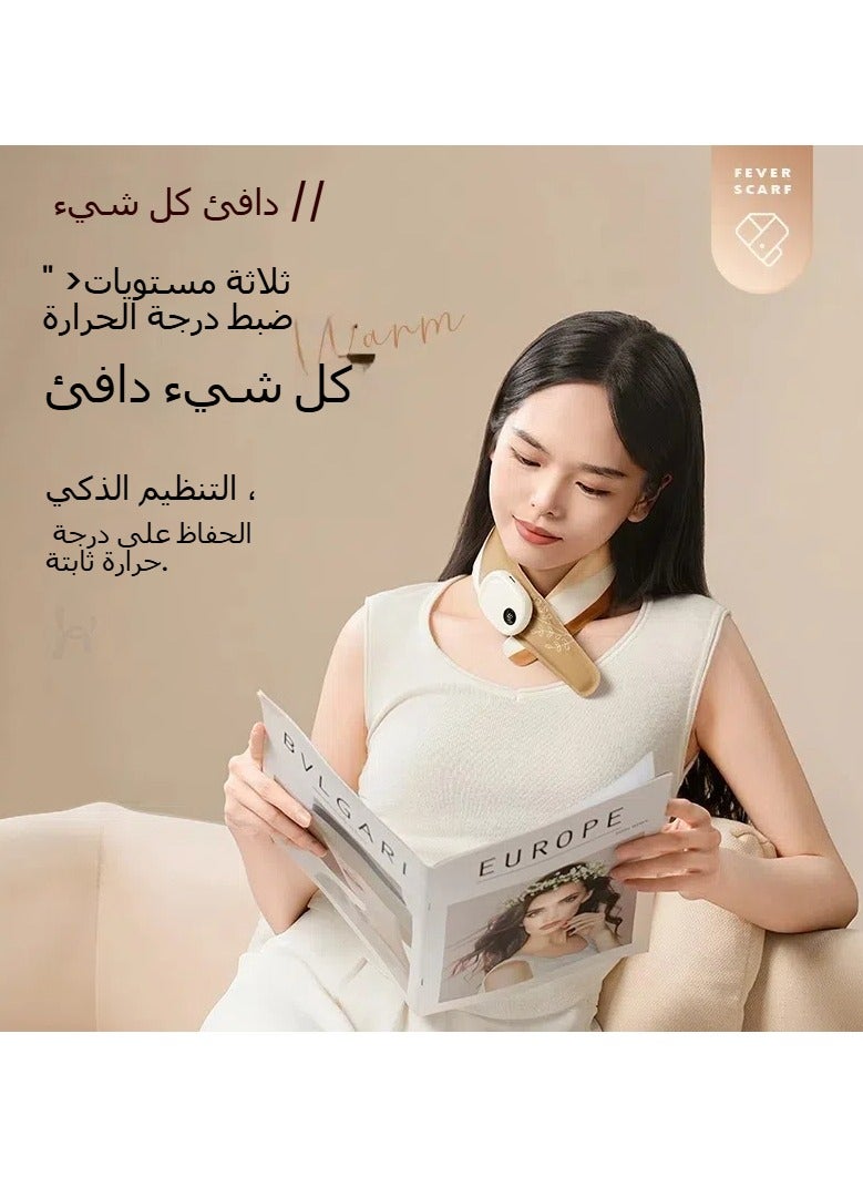 general Heating Neck Warmer Electric Heated Cervical Neck Wrap with Thermal Pad - Image 2