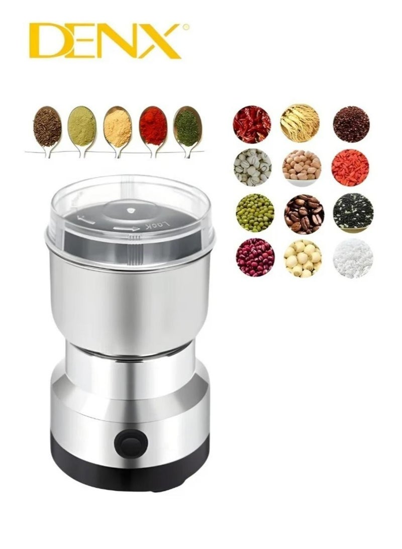 Dinex Lightweight and multi-functional stainless steel portable mini coffee grinder for coffee beans and spices - Image 1