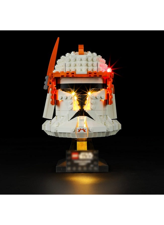 BRIKSMAX - Led Lighting Kit For Lego75350 Clone Commander Cody Helmet Compatible With Lego Star Wars Building Blocks Model Not Include Lego Set - Image 1
