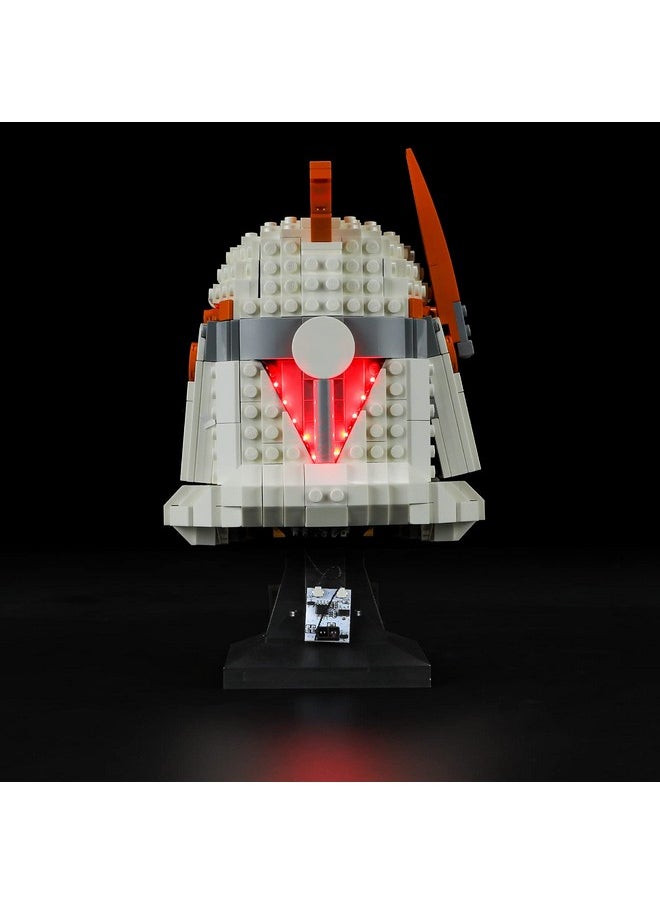 BRIKSMAX - Led Lighting Kit For Lego75350 Clone Commander Cody Helmet Compatible With Lego Star Wars Building Blocks Model Not Include Lego Set - Image 1
