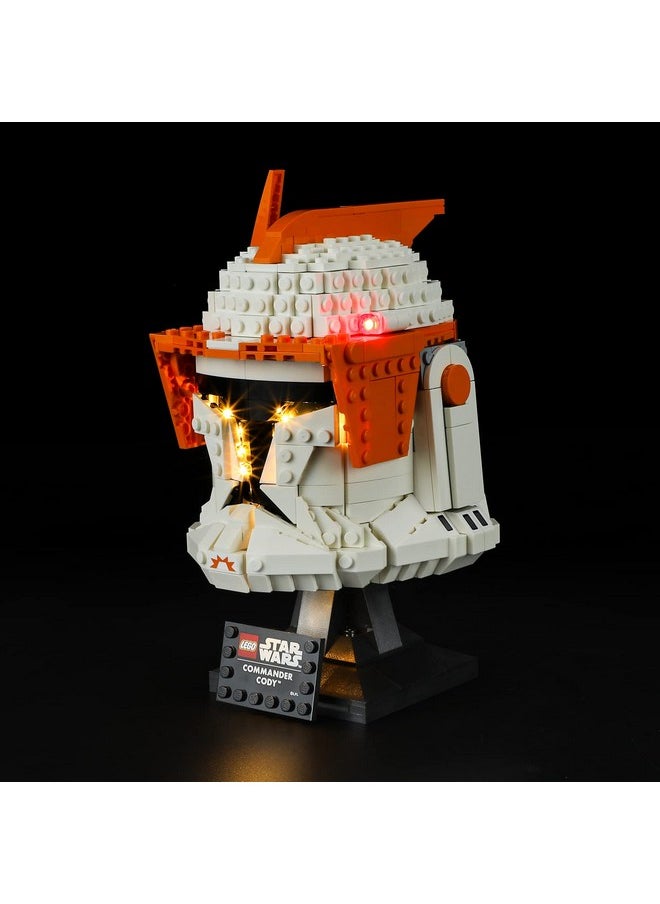 BRIKSMAX - Led Lighting Kit For Lego75350 Clone Commander Cody Helmet Compatible With Lego Star Wars Building Blocks Model Not Include Lego Set - Image 1