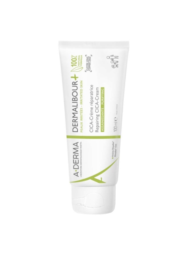 A-Derma Dermalibour+ Repairing CICA-Cream 100ml - Image 1