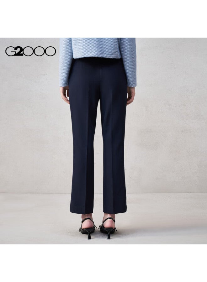 G2000 Women's Autumn Winter Slim Fit Flared Pants With Multi-stretch Comfort Casual Trousers Mall Edition - Image 1