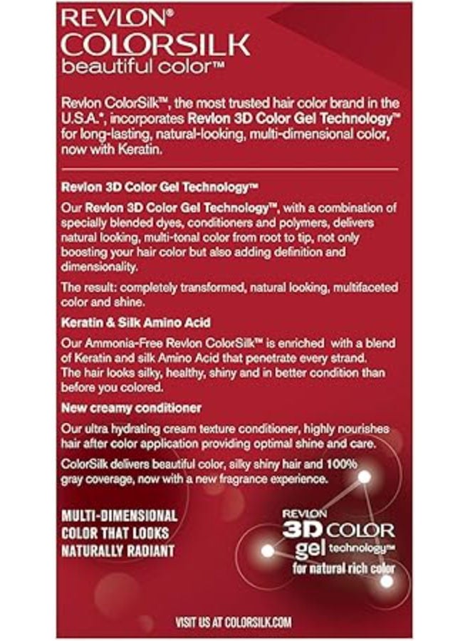 Revlon ColorSilk Beautiful Color Permanent Hair Dye - Image 2