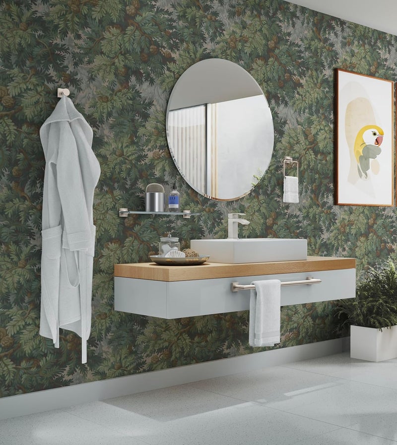 Gatco 5640A Glam Too 30 L Towel Bar Satin Nickel - Image 4