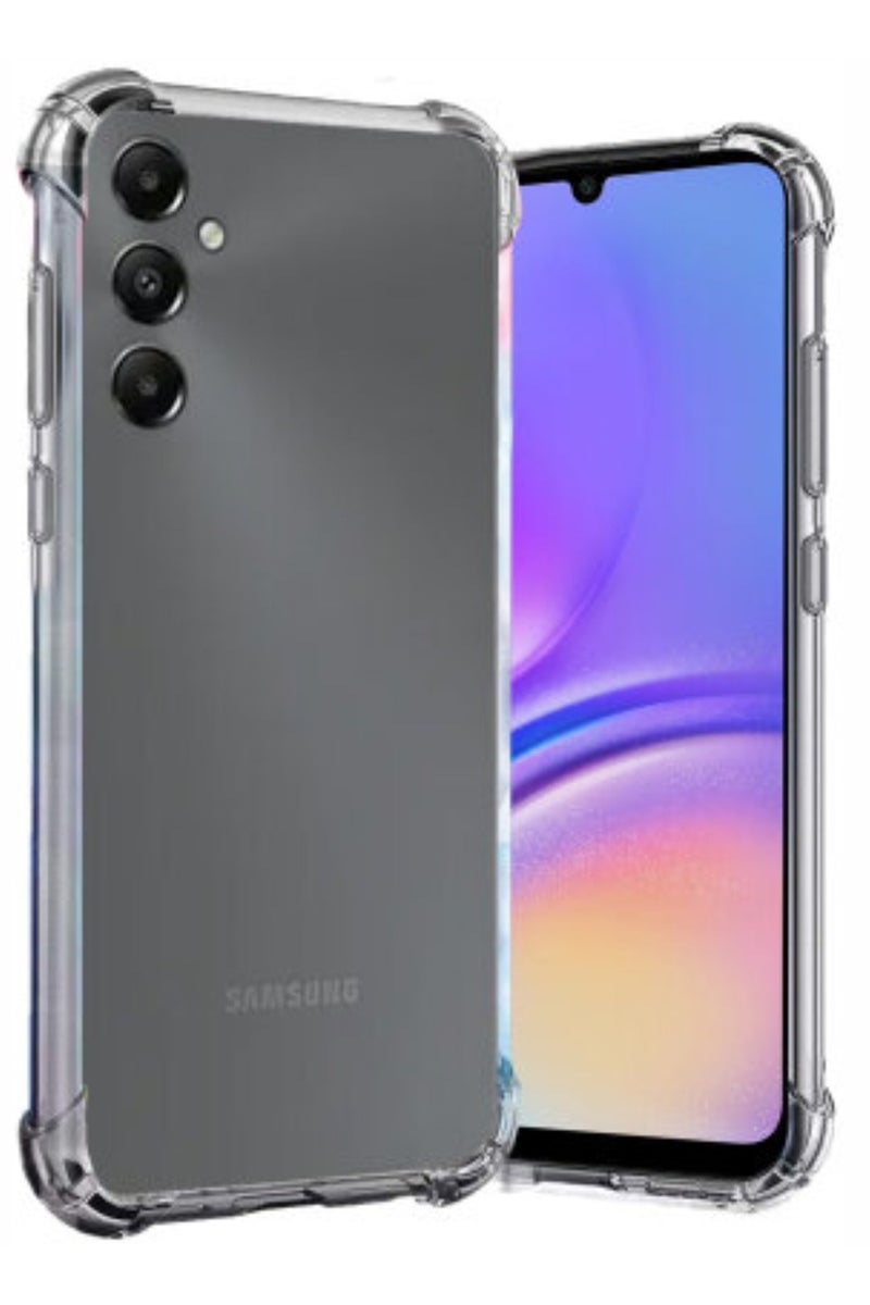 Clear Case Compatible with Samsung Galaxy A05S, Four Corners Clear Case, Anti-Yellowing TPU Full Body Protective Cover - Clear - Image 3