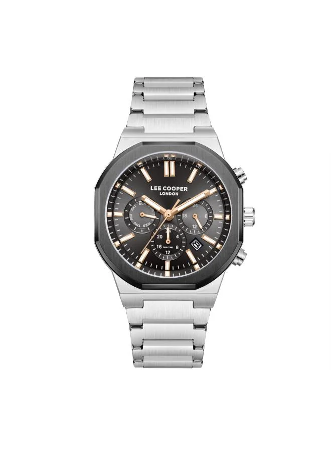 Lee Cooper Men's Metal Multi Function Watch LC08263.060 - 41 mm
