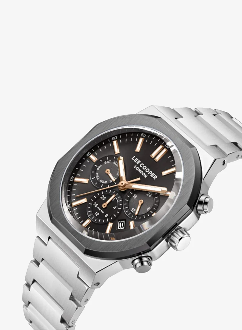 Lee Cooper Men's Metal Multi Function Watch LC08263.060 - 41 mm