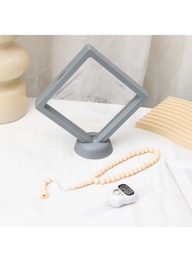 NIBEMINENT 33 Muslim Prayer Beads Off White/7mm