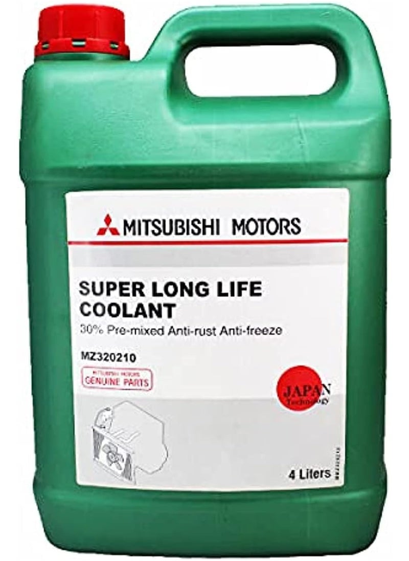 Mitsubishi - Genuine Mitsubishi Motors Super Long Life Car Coolant/Antifreeze 30% Pre-Mixed - 4 Liters - Image 1