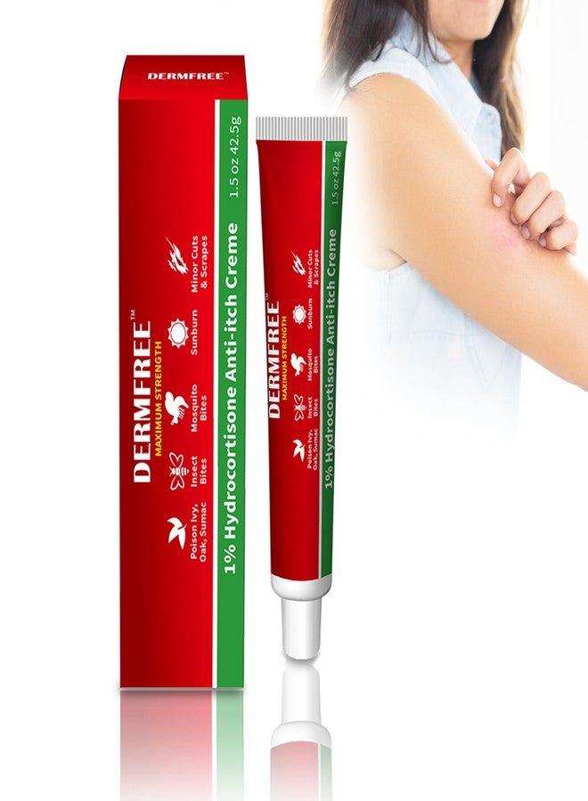 DERMFREE Antifungal Jock Itch Cream, Antifungal Cream for Jock Itch, Skin Irritation Relief, Suitable for Various Skin Types (1.5 oz) - Image 1