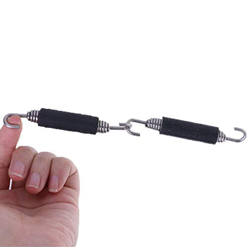 Bstenky 2PCS Motorcycle Modified Exhaust Spring Hooks 85mm Stainless Steel Universal - Image 3