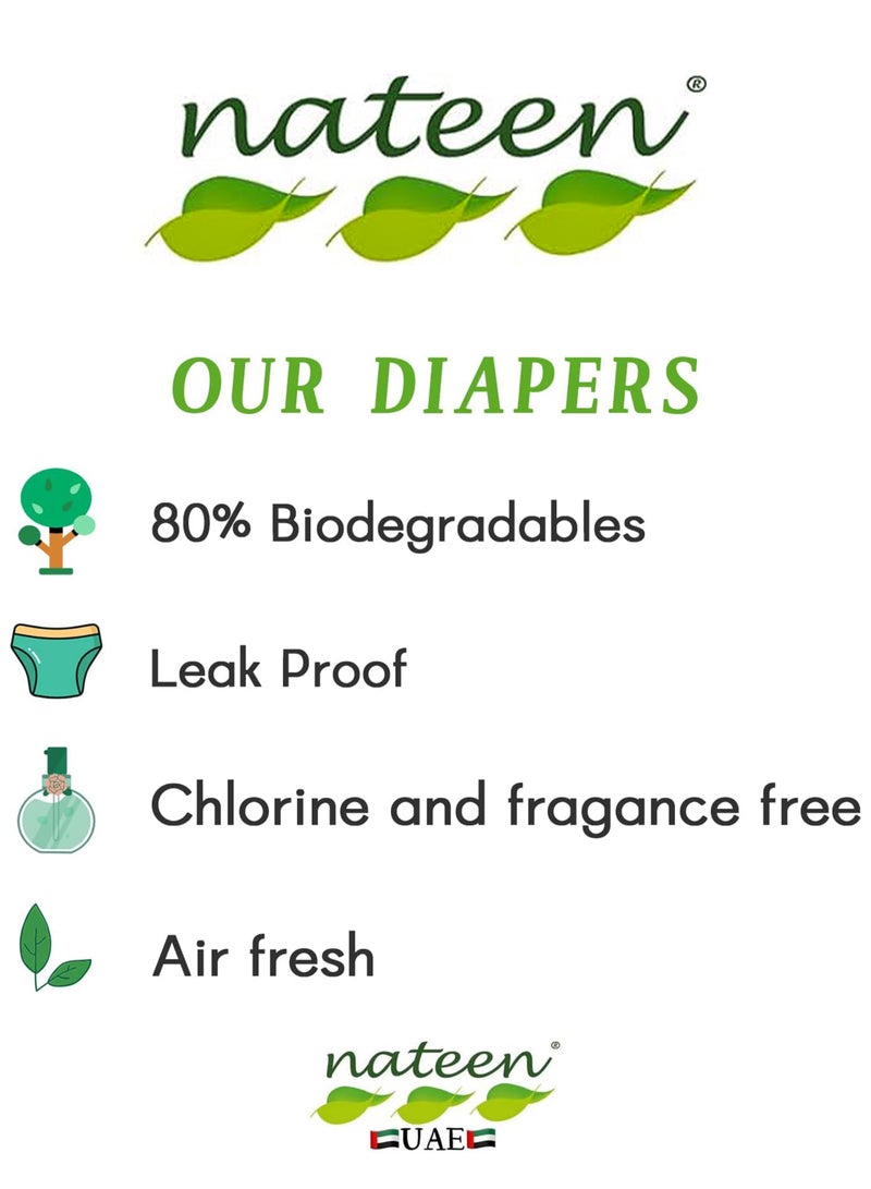 nateen Pack Of 3 Flexi Ultra Adult Diapers Pants Ultimate Absorbency With 4300ml Capacity Waterproof Backing 30 Count Pack - Image 5