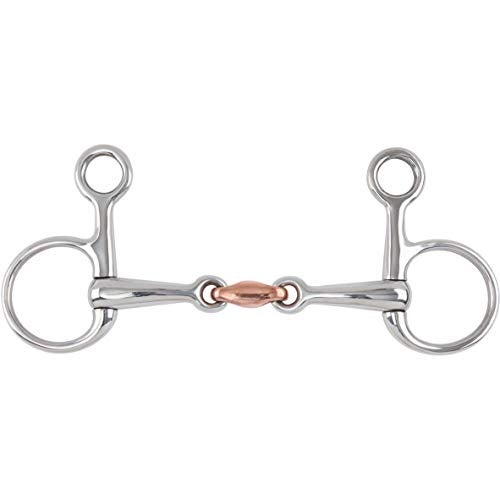 Shires Hanging Cheek with Copper Lozenge (5.5") - Image 2