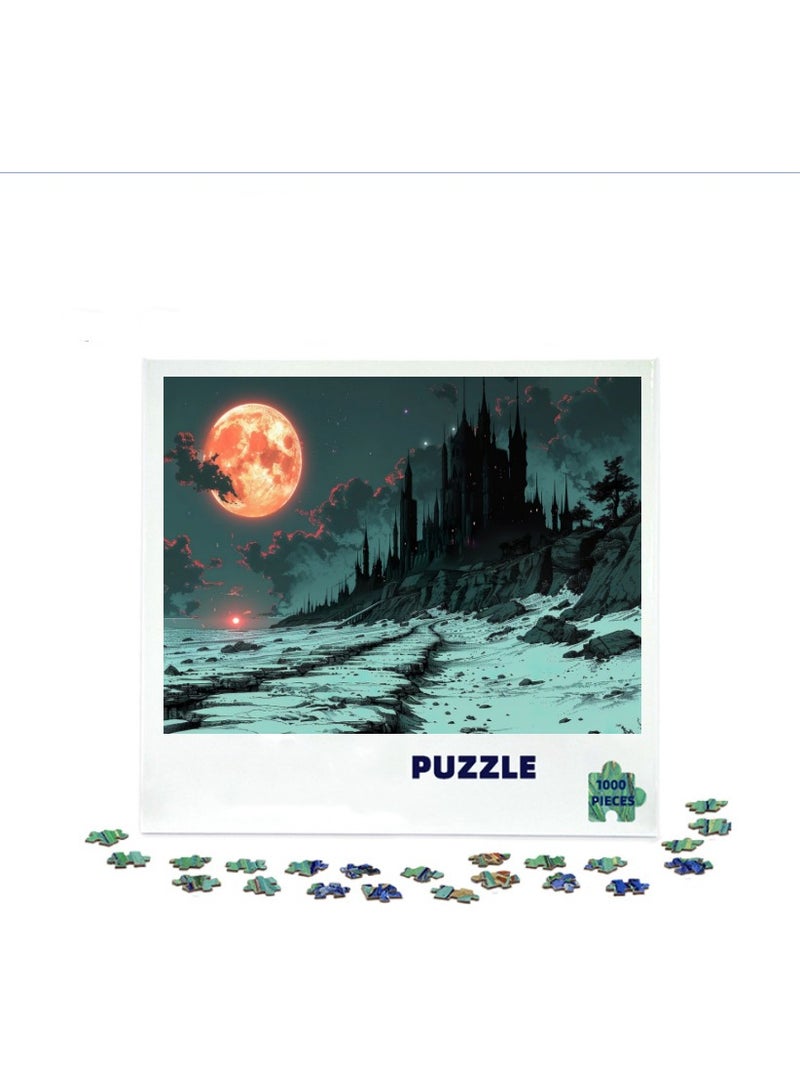 Anna 3D Castle Night Puzzle - 1000 Pieces - Image 2