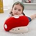 WeBingo Mushroom Plush Pillow 12 Inch Cute Large Mushroom Decor Stuffed Animal Plushies Stuffy for Girl Boy Kid Adult Giant Big Jumbo Soft Toy Gift for Birthday Christmas Valentines Day - Image 2