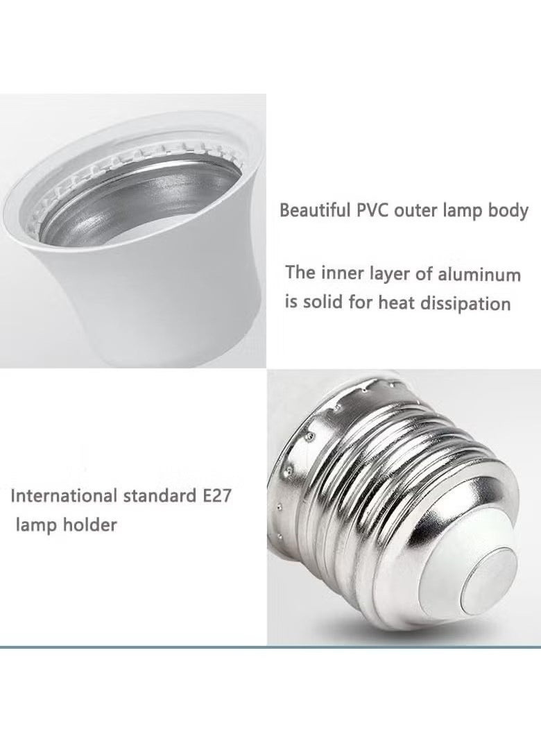 Generic Pack of 3 LED Light Bulbs – 9W Each for Bright & Efficient Lighting White Light with Long Lifespan & Energy-Saving Performance Perfect for Homes, Offices, Shops & Everyday Use  - Image 2