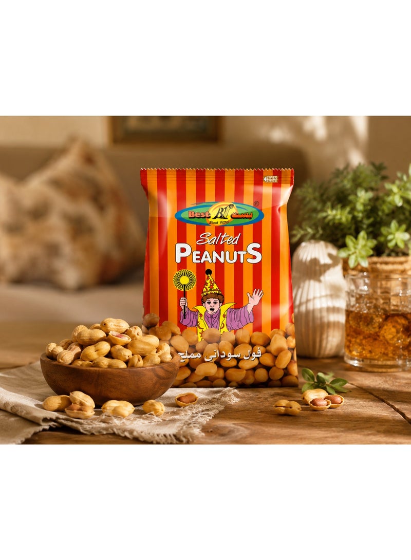 Best Salted Peanuts Large Size, Roasted & Salted Crunchy Peanut Snack, Rich Flavor, 120g - Image 4