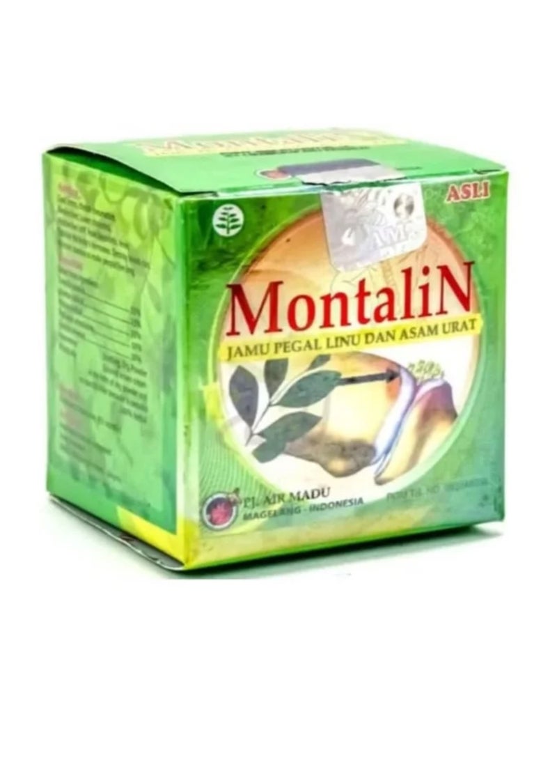 Montaline for the treatment of joint and bone pain and gout