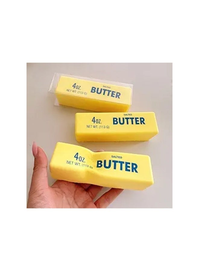 Dreamzon Slow Rising Dumpling Squishy Butter Squeeze Toys Pack Sensory Stress Relief Squishies Soft u0026 Stretchy Fidget Toys for Anxiety Relief Party Favors (Dumpling Squishy Butter) - Image 1