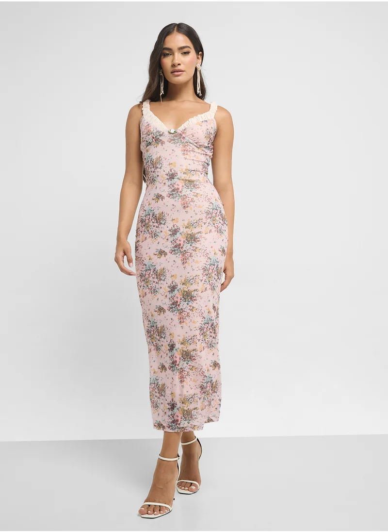 ايلا Floral Print Dress