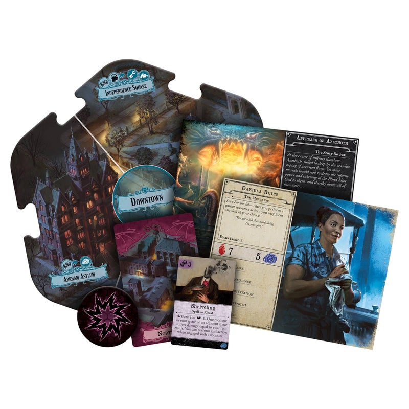 Asmodee Fantasy Flight Games FFGAHB01 Arkham Horror Third Edition, Multicolor - Image 4