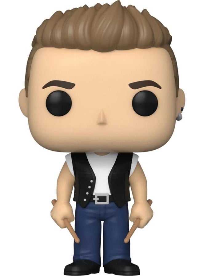 Funko POP Rocks: U2, ZooTV - Larry Mullen Funko Vinyl Figure (Bundled with Compatible Box Protector Case), Multicolored, 3.75 inches - Image 1