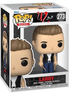 Funko POP Rocks: U2, ZooTV - Larry Mullen Funko Vinyl Figure (Bundled with Compatible Box Protector Case), Multicolored, 3.75 inches  - Image 2