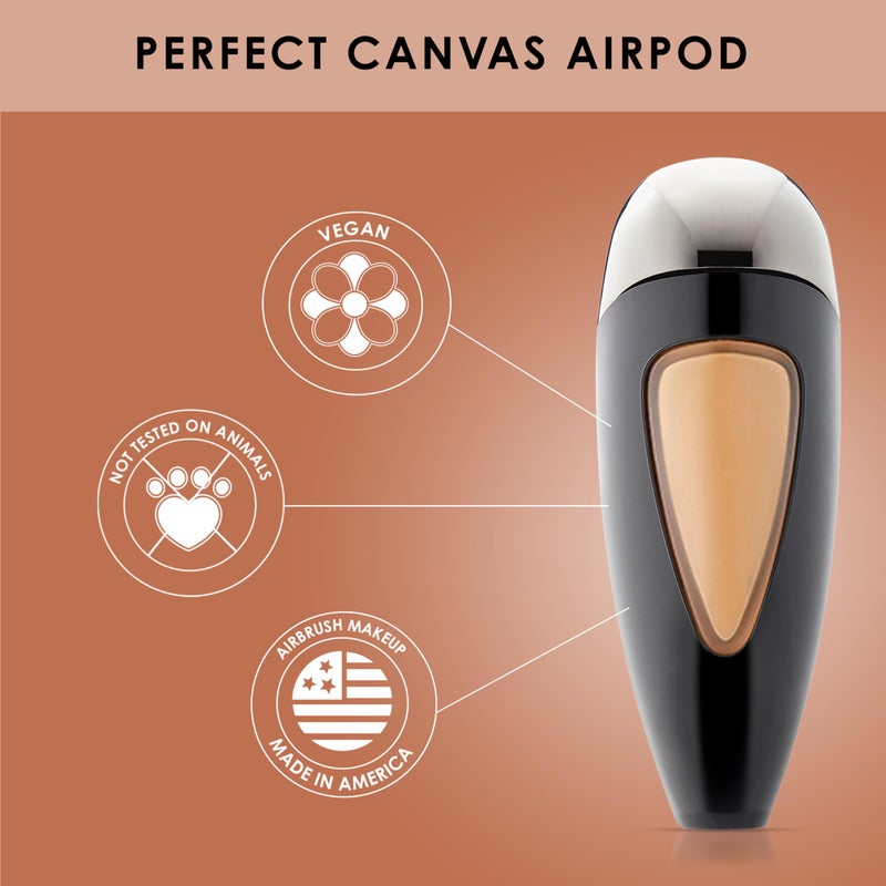 Temptu Perfect Canvas Hydra Lock Airbrush Foundation Airpod, Vanilla, 0.41 Fl Oz - Image 2