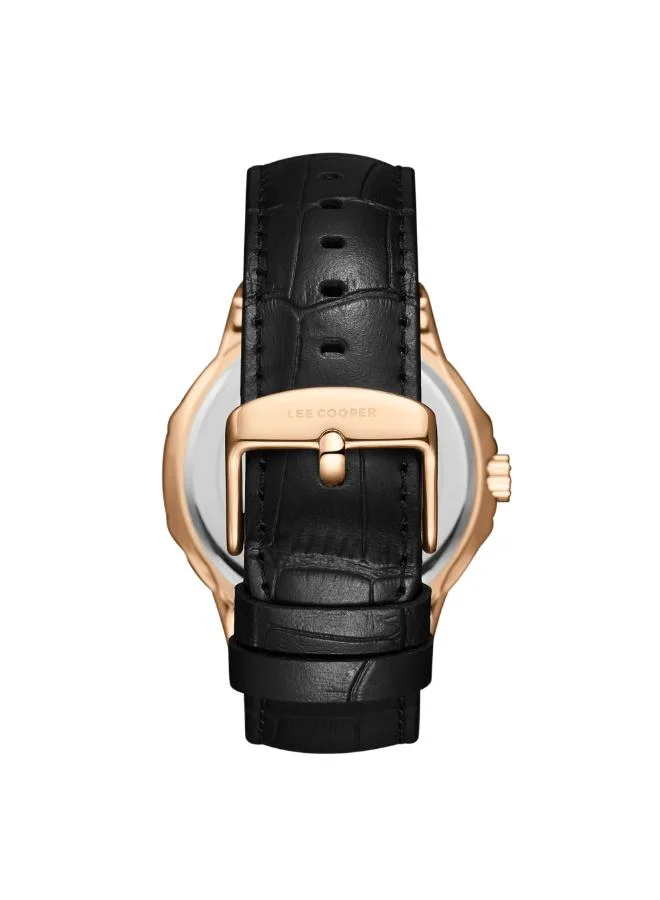 Lee Cooper Men's Leather Analog Watch LC08108.451 - 42 mm