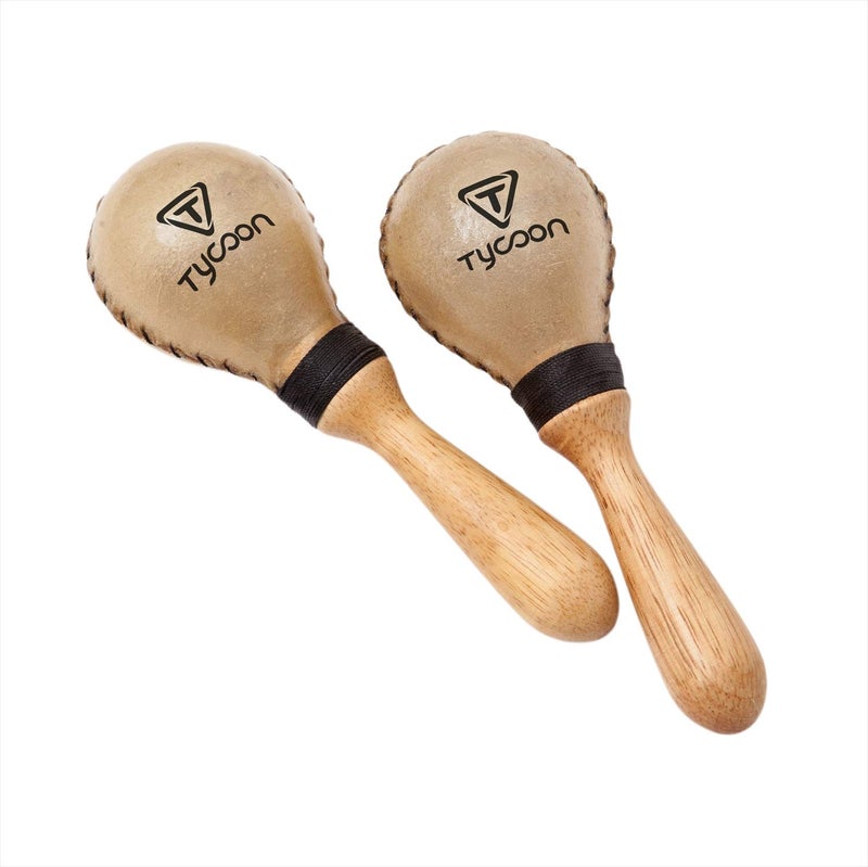Tycoon Percussion Medium Rawhide Maracas - Image 5