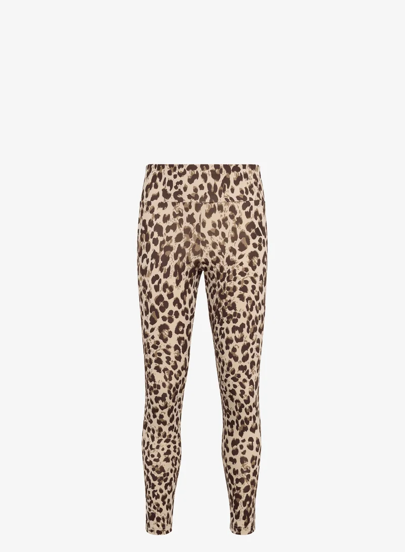 اديداس البنطال الضيق Animal Print Sport