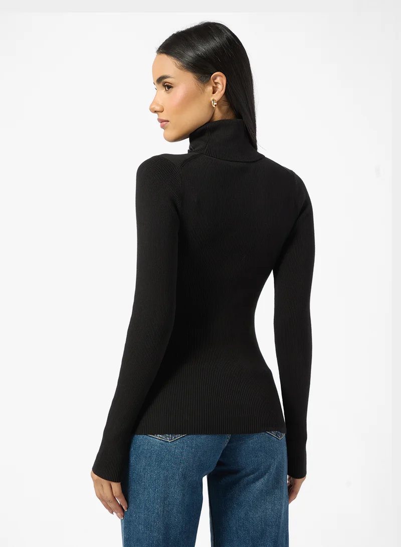 كالفن كلاين جينز Essential Roll Neck Sweater