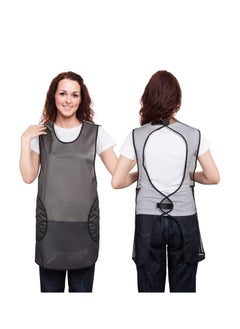 Excefore Waterproof Apron, Lightweight Apron With Pockets, TPU Water Resistant Apron for Women Men Dishwashing, Cleaning Fish, Lab Work, Dog Grooming, Gardening, Cleaning Fish  - Image 4