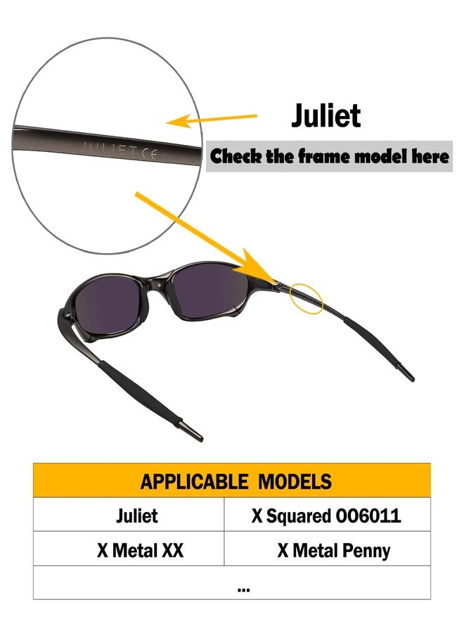 LenzProse 2 Pairs Metal Grey Nose Bridge Pin Rivet Replacement for Oakley X Metal XX/X Metal Penny Frame - Image 4