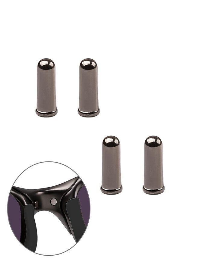 LenzProse 2 Pairs Metal Grey Nose Bridge Pin Rivet Replacement for Oakley X Metal XX/X Metal Penny Frame - Image 2