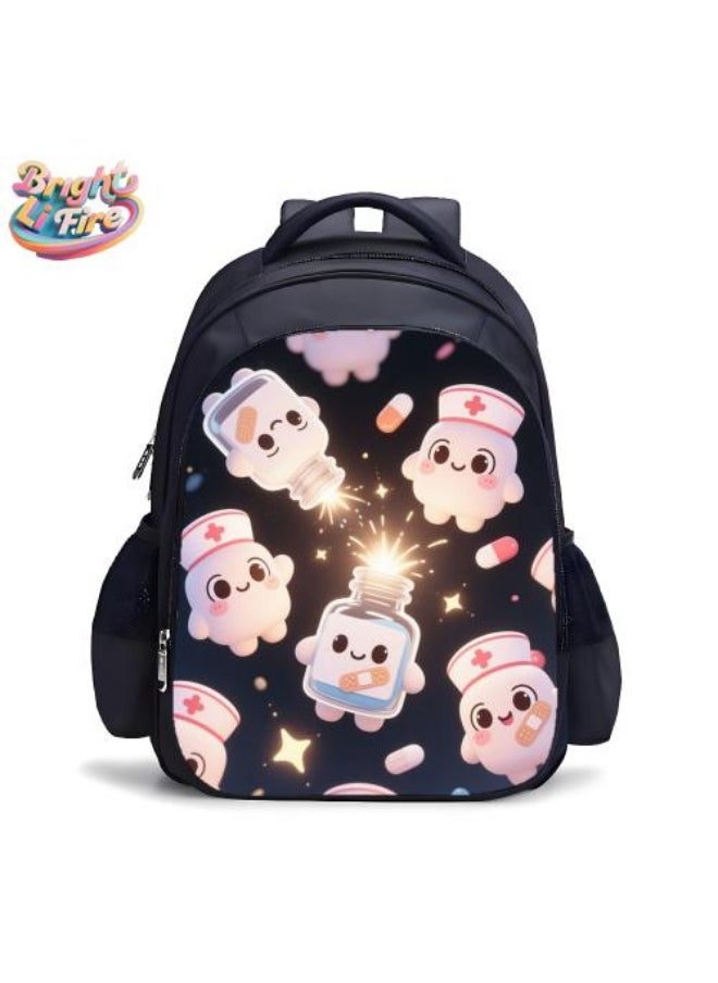Bright Li Fire The latest version of the best-selling small-size schoolbag (students under the age of 12, primary school students, children to school)  - Image 1