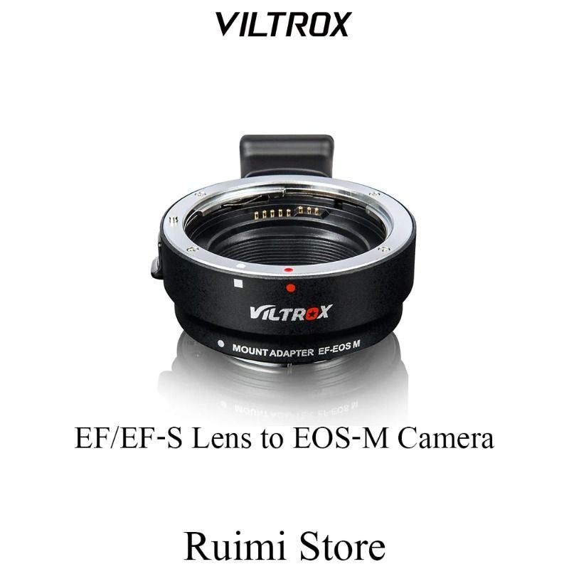 Viltrox Ef-eosm Electronic Autofocus Lens Adapter for Canon EF Ef-s to EOS M Ef-m M2 M3 M5 M6 M10 M50 M100 Camera, Black - Image 2