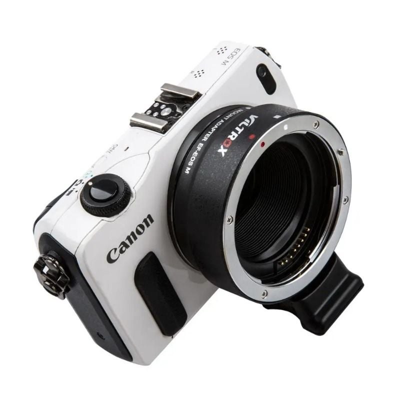 Viltrox Ef-eosm Electronic Autofocus Lens Adapter for Canon EF Ef-s to EOS M Ef-m M2 M3 M5 M6 M10 M50 M100 Camera, Black - Image 3