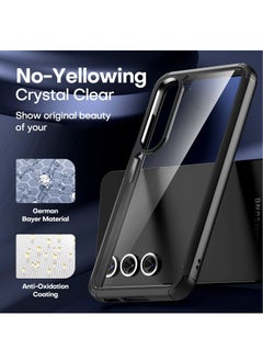 Generic For Samsung Galaxy S24 Case, TPU Soft Film Screen Protector X2, Tempered Glass Camera Protector X2, Slim Fit Transparent Mobile Phone Back Cover 5-in-1 Full Body Protetive Accessorise  - Image 5