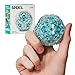 Speks Geode Magnetic Fidget Toy Sensory Desk Toy for Adults Teens 14 Stress Relief Gift Easter Basket Stuffer Sphere Aqua - Image 2
