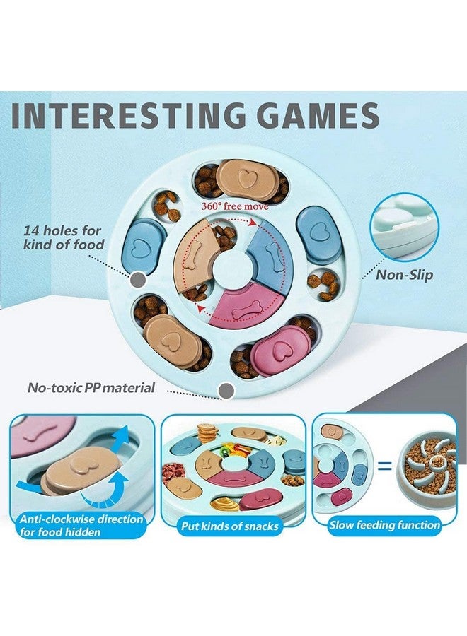 Pet Slow Feeder Puzzle Bowls, Interactive Dog Toy For Iq Training And Slow Feeding | Aid Pets Digestion (Pack Of 1) - Image 2
