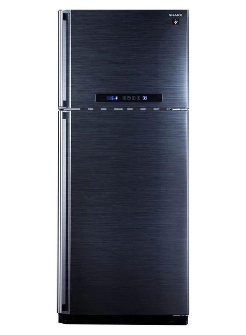 SHARP Refrigerator Digital No Frost  - 396 L SJ-PC48A(BK) Black - Image 1