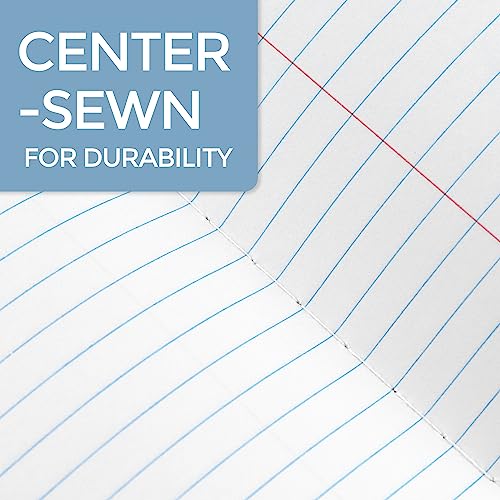 SUNEE Composition Notebooks - College Ruled Paper, 4 Pack Composition Book, 9 3/4" x 7 1/2", 80 Sheets/160 Pages, Assorted Colors, School, College & Office Supplies - Image 4