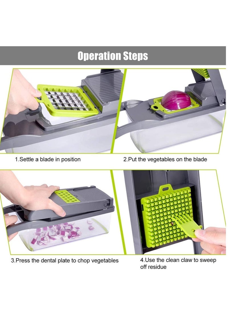 Fruit And Vegetable Chopper, Cutter, Slicer And Dicer Tools - Image 4