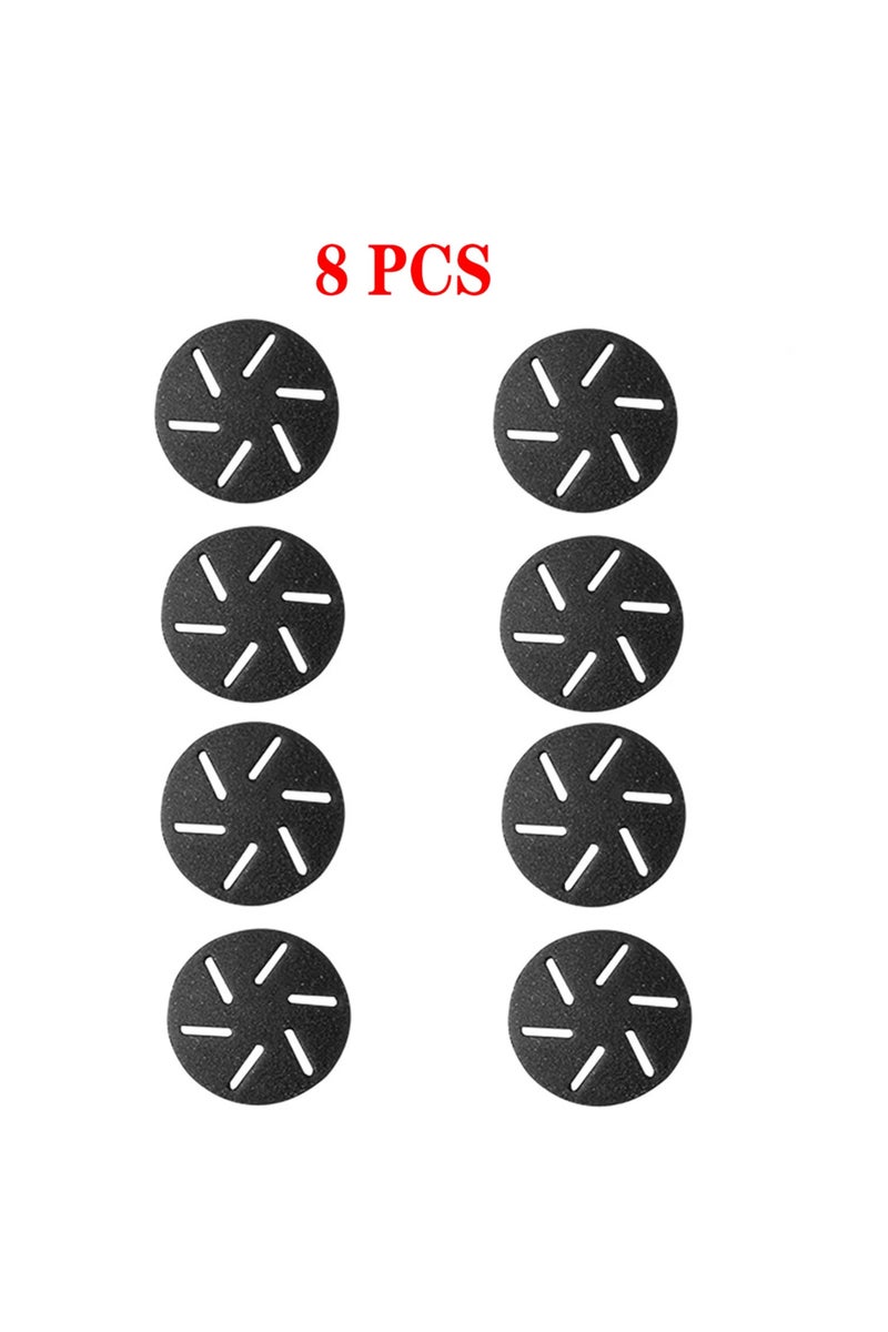 erorex 8PCS New 8pcs Foot Care Tool Heads Pedicure Hard Dead Skin Callus Remover Refills Replacement Roller