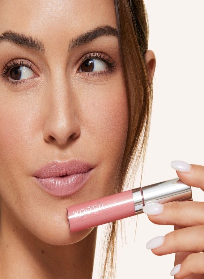 Woosh Beauty, Spin-On Lip Gloss, Hydrating Hyaluronic Acid & Shea Butter, No Fine Lines, Shine Finish, Vegan & Cruelty-Free - Image 3