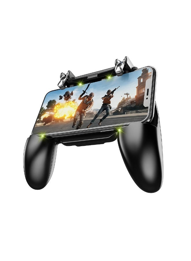 W10 Mobile Gaming Armband - Ergonomic Design - Extendable Compatible with All Phones Up to 6.5 Inch -black - Image 1