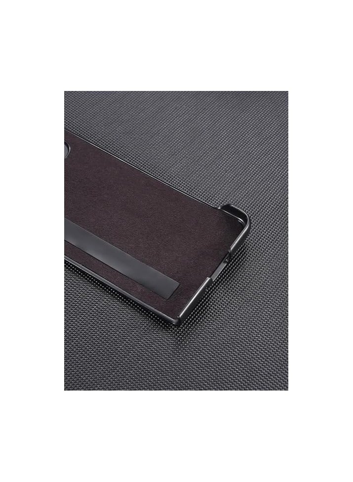 غطاء حماية رفيع للغاية لهاتف Samsung Galaxy Z Fold 4 بمفصلة مغناطيسية قابلة للطي مع حامل - ألياف الكربون - Image 3